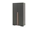 Armoire-2-portes-London-melamine-anthracite-decor-chene-99cm-Vipack