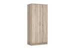 Armoire-2-portes-Ray-6305-2-decor-chene-sonoma-80cm-Rousseau
