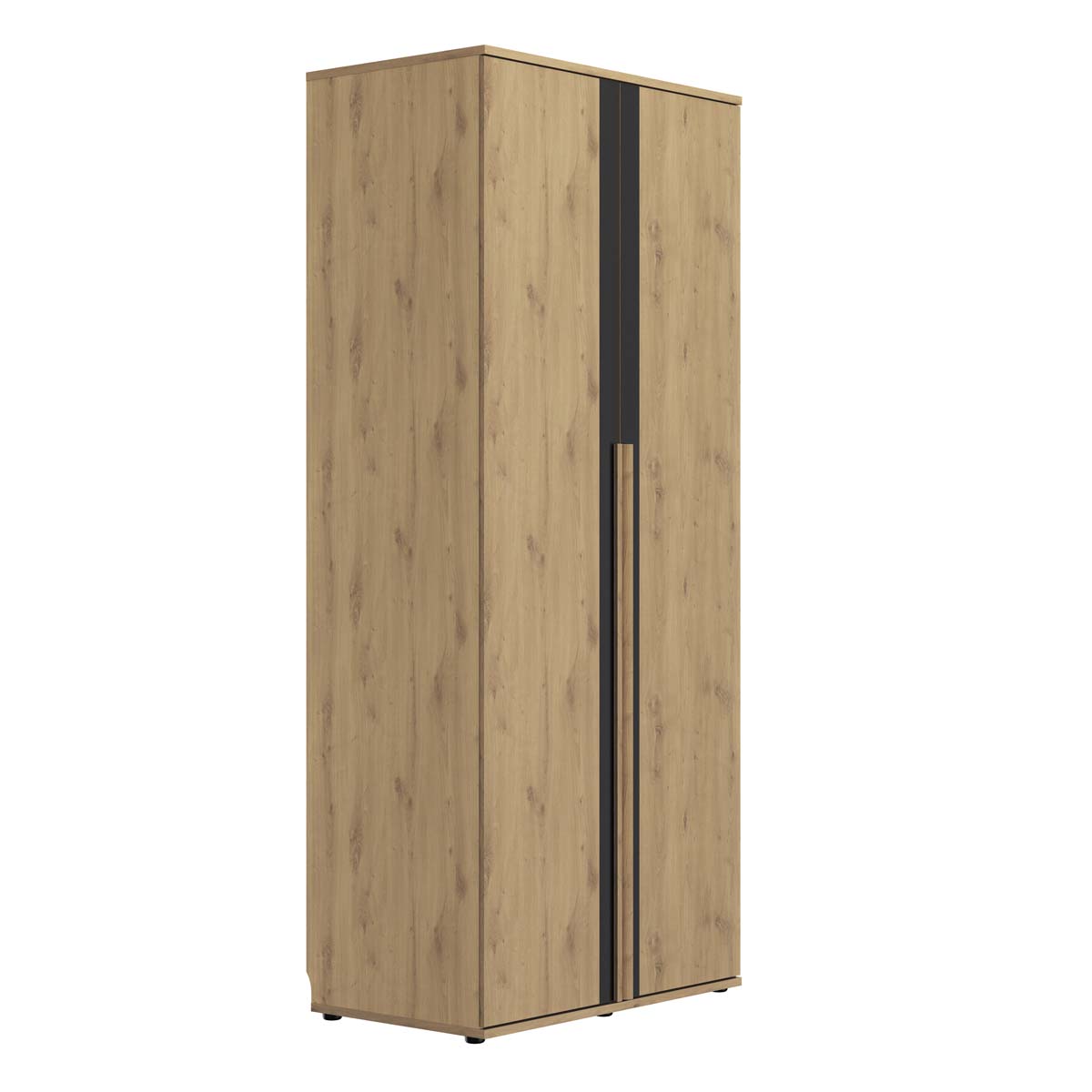 Armoire-2-portes-Rivoli-chene-artisan-1H3F100-02-Gautier