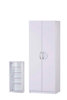 Armoire-2-portes-Snow-decor-bois-blanc-60cm-Oosterlynck