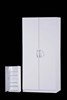 Armoire-2-portes-Snow-decor-bois-blanc-80cm-Oosterlynck