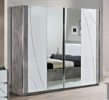 Armoire-2-portes-coulissantes-Milano-decor-gris-beton-blanc-230cm-Alcos