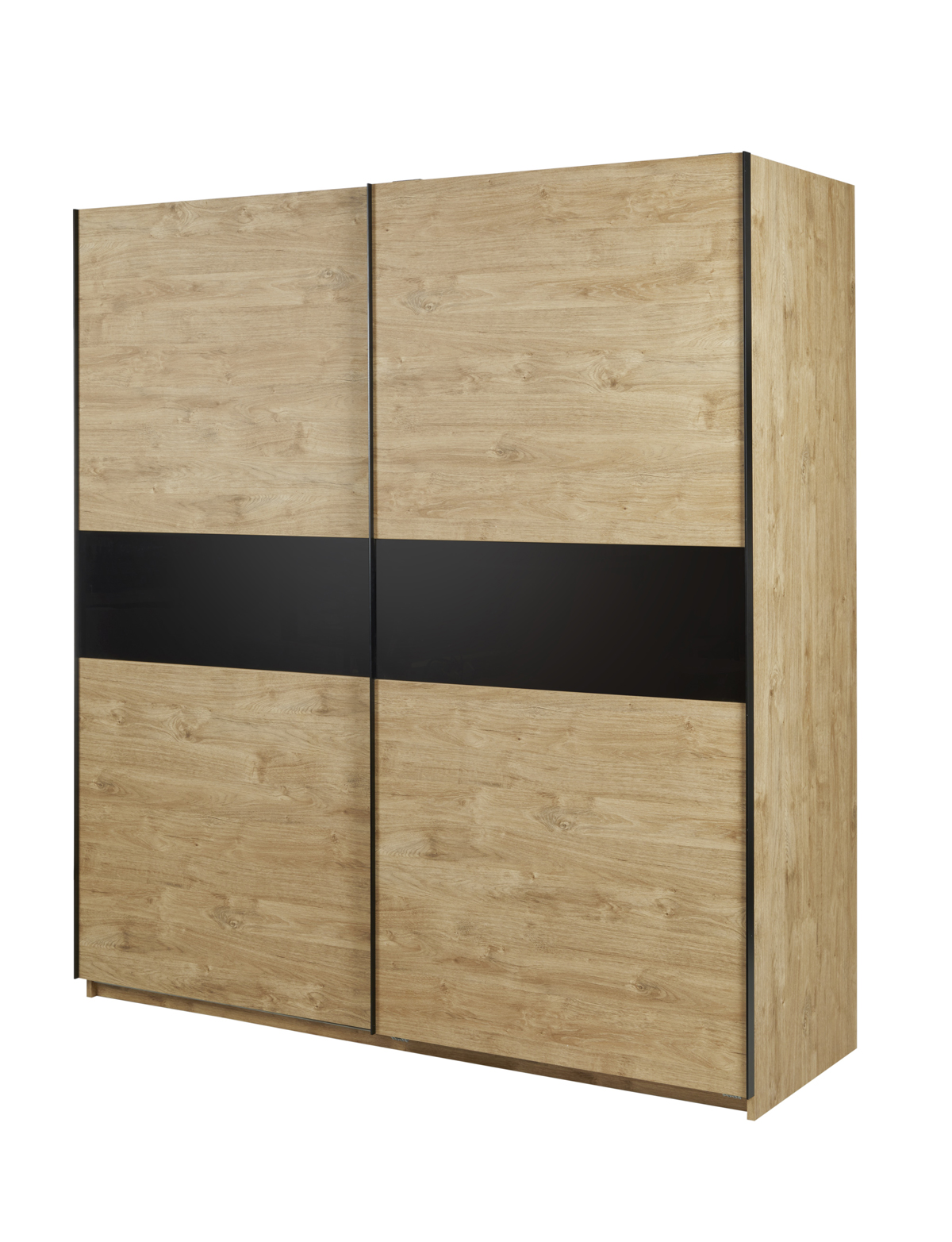 Armoire-200cm-Clara-golden-oak-close-Neyt