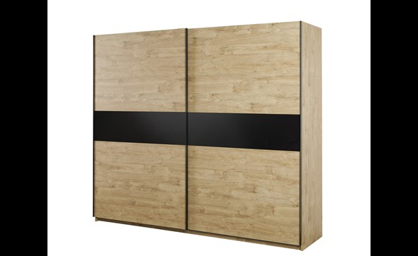Armoire-250cm-Clara-golden-oak-close-Neyt
