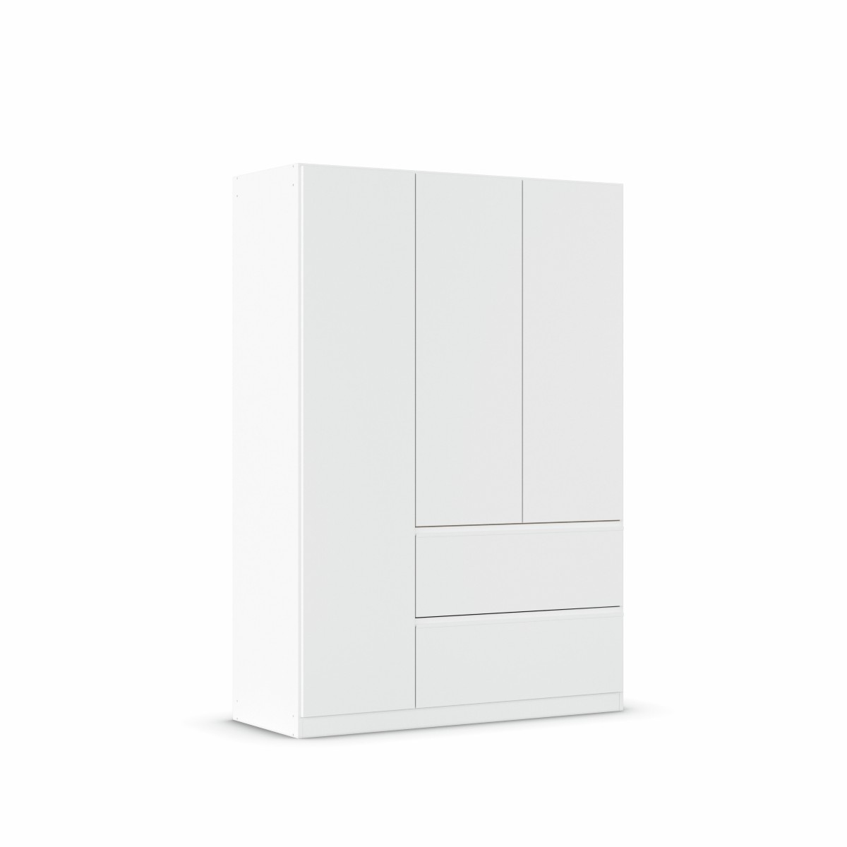 Armoire-3 portes-2 tiroirs-Joel-0CN8-AG504-Blanc neige-01-Rauch