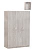 Armoire-3-portes-Eden-decor-bois-chene-gris-120cm-Oosterlynck