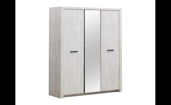 Armoire-3-portes-Elvis-decor-bois-chene-blanc-173cm-Oosterlynck