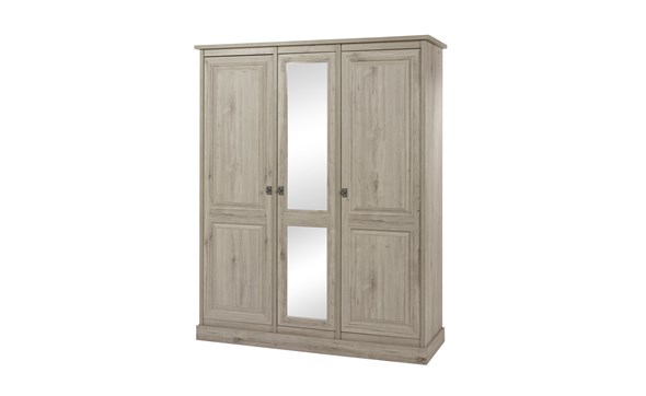 Armoire-3-portes-Kent-decor-bois-chene-millenium-gris-clair-K540-K3S1-171cm-Meubar