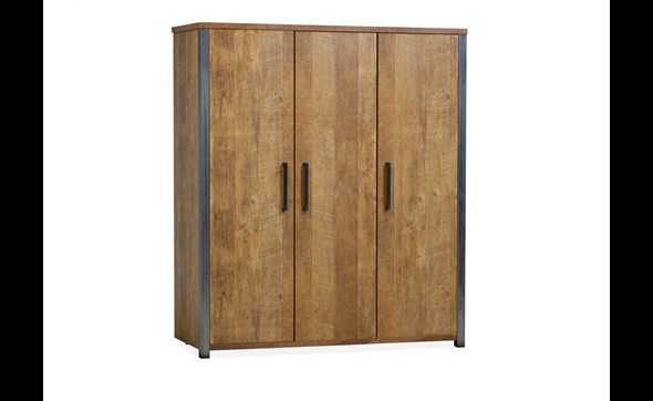 Armoire-3-portes-Lennox-lamulux-Old-Teak-192cm-Maxfurn