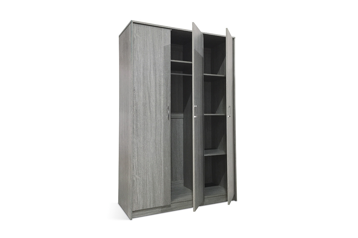 Armoire-3-portes-Ray-6310-5-decor-chene-gris-120cm-open-Rousseau