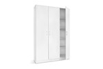 Armoire-3-portes-Ray-6410-1-blanche-120cm-open-Rousseau