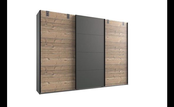 Armoire-3-portes-coulissantes-Malmoe-decor-silver-fir-graphite-270cm-Wimex