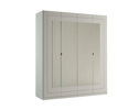 Armoire-4-portes-Alaska-decor-laque-blanc-strass-180cm-Albea-Mobili