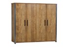 Armoire-4-portes-Lennox-lamulux-Old-Teak-Maxfurn