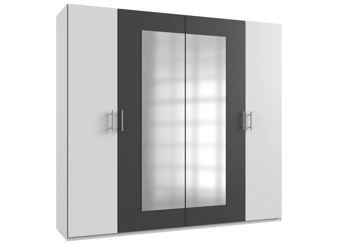 Armoire-4-portes-Nora-coloris-727-blanc-graphite-750-Wimex