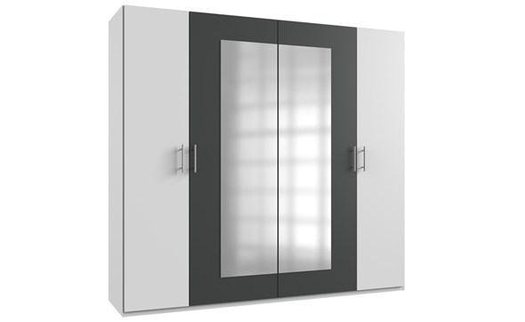 Armoire-4-portes-Nora-coloris-727-blanc-graphite-750-Wimex