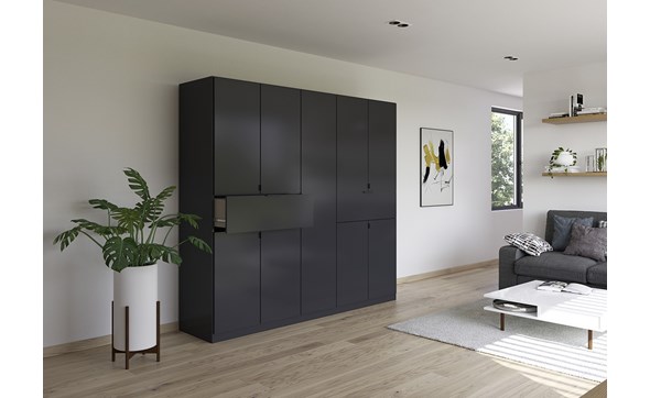 Armoire-9-portes-2-grands-tiroirs-Ticao-49T2-gris-metal-ambi-Rauch