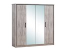 Armoire-Elias-decor-bois-chene-4p-2-miroirs-fermee-Oosterlynck