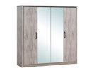 Armoire-Elias-decor-bois-chene-4p-2-miroirs-fermee-Oosterlynck