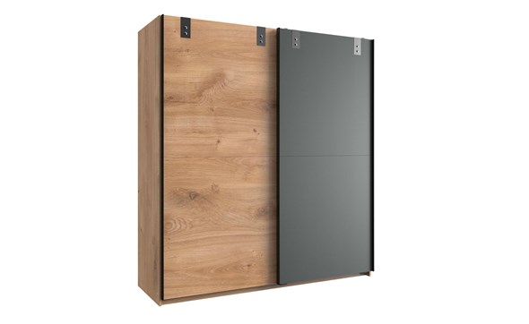 Armoire-Liverpool-decor-bois-chene-poutre-180cm-771-Wimex