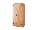 Armoire-Liverpool-decor-bois-chene-poutre-90cm-179-Wimex