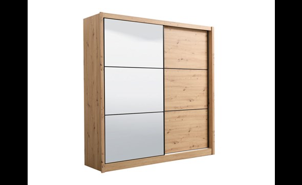Armoire-Navara-11008279-1-porte-pleine-1-porte-miroir-213cm-side-Forma-Ideale