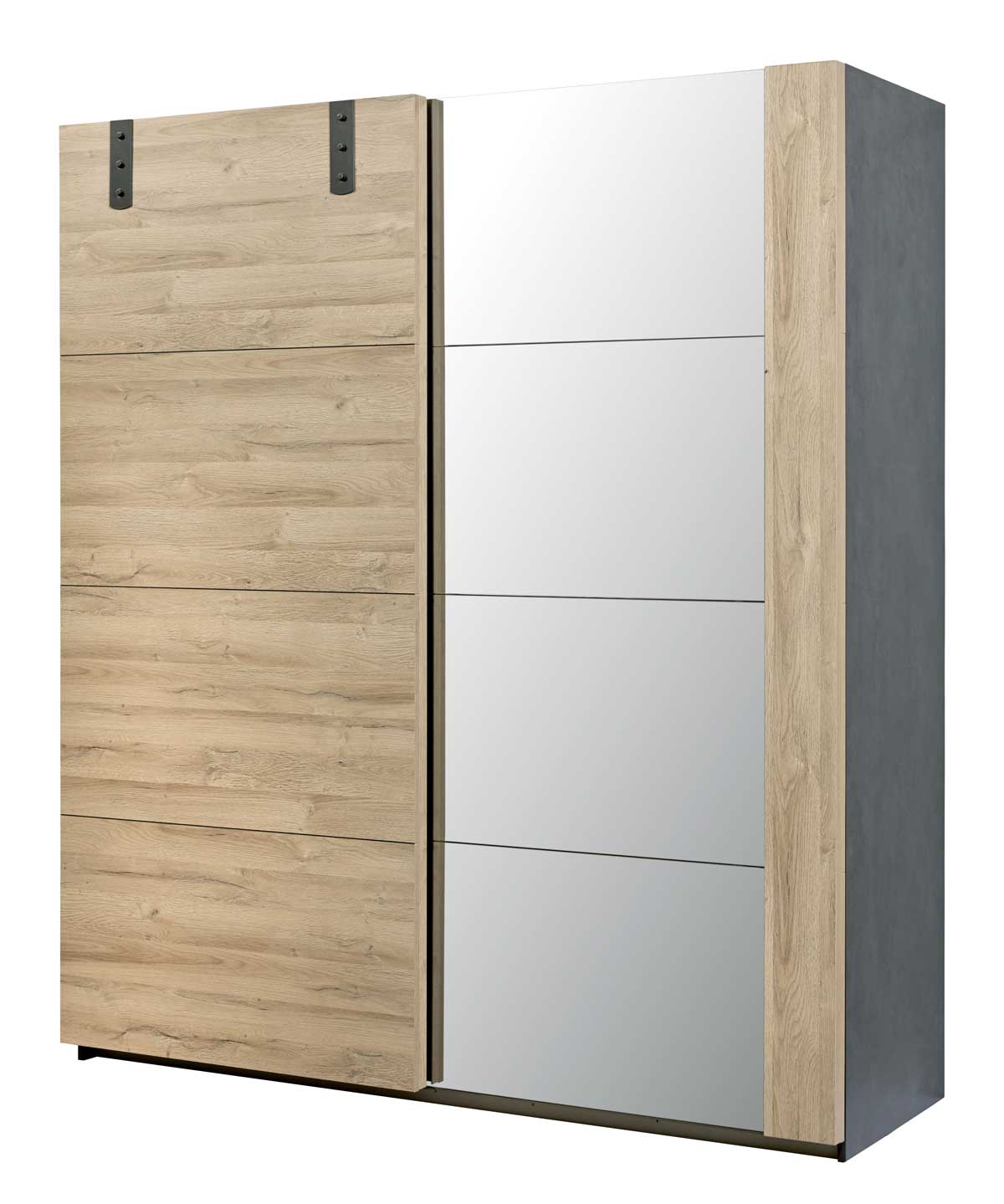 Armoire-Nora-2-portes-coulissantes-decor-french-oak-188cm-Bauwens-GBO
