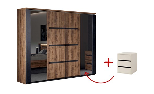 Armoire-Pauline-tropix-217cm-245cm-miroir-fume-bloc-tiroir-Universele-OK-GBO