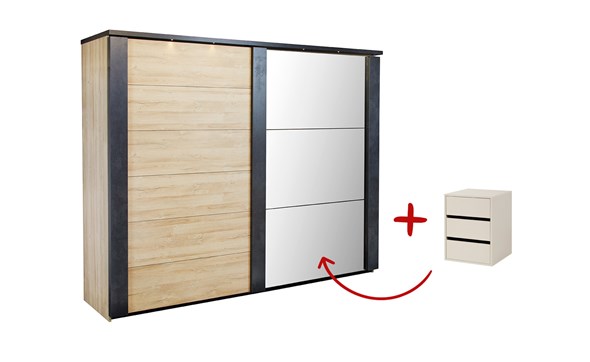 Armoire-Phaedra-french-oak-dark-stone-217cm-bloc-tiroir-Universele-GBO