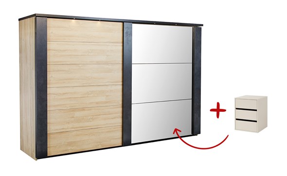 Armoire-Phaedra-french-oak-dark-stone-280cm-bloc-tiroir-Universele-GBO