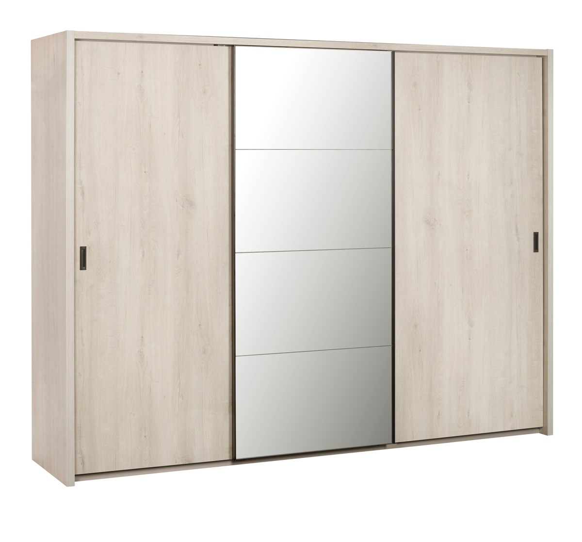 Armoire 2 portes coulissantes FOREST I Tout bois ou avec miroir