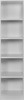 Armoire-Systemix-type 500-4 etageres-blanc-Bauwens
