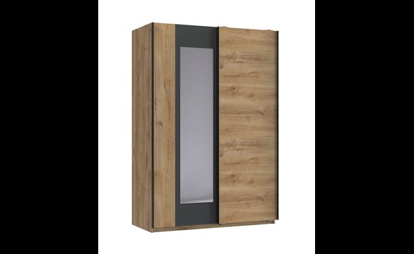 Armoire-Texel-J24-769-decor-chene-anthracite-Wimex