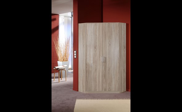 Armoire-angle-Osaka-decor-chene-95cm-Wimex