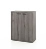 Armoire-basse-2-portes-bureau-Pronto-decor-bois-sherman-gris-90cm-Neyt