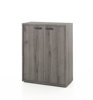 Armoire-basse-2-portes-bureau-Pronto-decor-bois-sherman-gris-90cm-Neyt