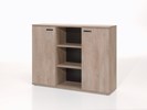 Armoire-bureau-Rio-decor-bois-humus-eik-G-160cm-Neyt