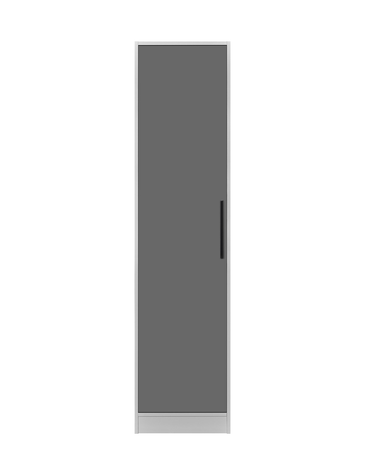 Armoire-de-rangement-Systemix-type-500-1-porte-noir-Bauwens