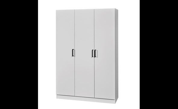 Armoire-de-rangement-Wilson-3-portes-blanc-Bauwens