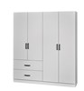 Armoire-de-rangement-Wilson-4-portes-2-tiroirs-blanc-Bauwens