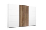 Armoire-portes-coulissantes-Halifax-decor-bois-blanc-alpine-AD633-48M1-271cm-Rauch