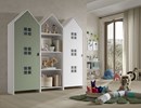 Armoires+ bibliotheque-Casami-Bruges-MDF-lanque-vert-01-Vipack