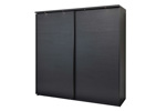 Armoires-portes-pleines-Rosie-decor-bois-nox-noir-217cm-GBO
