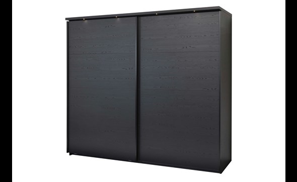 Armoires-portes-pleines-Rosie-decor-bois-nox-noir-245cm-GBO