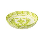 Assiette-Granada-52097-poterie-vert-blanc-Jolipa-01