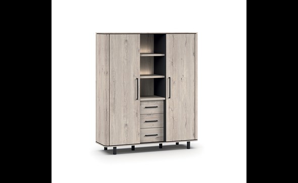 Bar-2portes-3tiroirs-3niches-Ravenna-BAR1-millenium-oak-light-grey-elegant-black-01