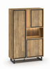 Bar-3-portes-1-niche-Luma-old-teak-elegant-black-K672-Bar6-126,8cm-MeubarA