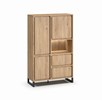 Bar-3-portes-2-tiroirs-1-niche-Naturel-millenium-oak-nature-K545-BAR1-126,8cm-Meubar