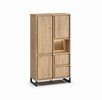 Bar-3-portes-2-tiroirs-1-niche-Naturel-millenium-oak-nature-K545-BAR2-109,3cm-Meubar