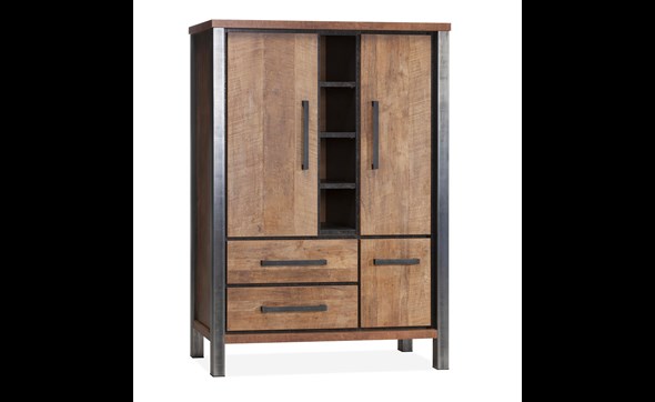 Bar-3-portes-2-tiroirs-Kinga-lamulux-old-teak-120cm-Maxfurn